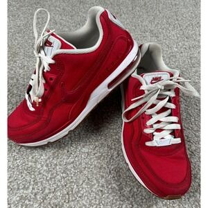 Nike Air Max‎ LTD 3 TXT Shoes Mens 7.4 Red Athletic 746379-612 Sneakers Gym